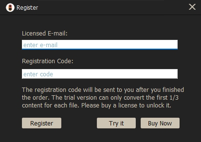 registrarse en el programa
