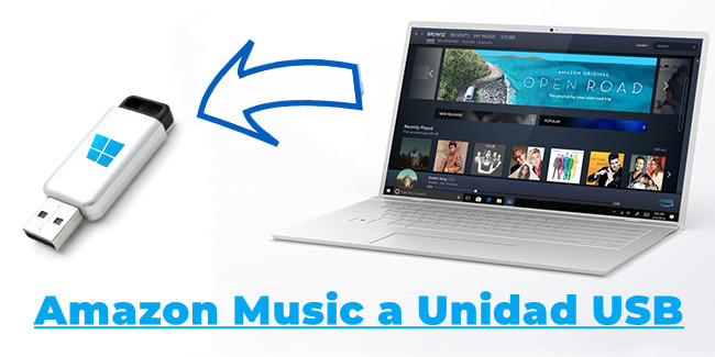 marca preferible guapo Cómo Descargar Música de Amazon Music a Un USB - Tunelf